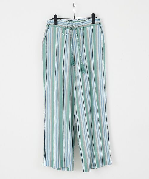 collex / コレックス その他パンツ | ブロックプリント ユラギ ストライフパンツ【予約】 | 詳細4