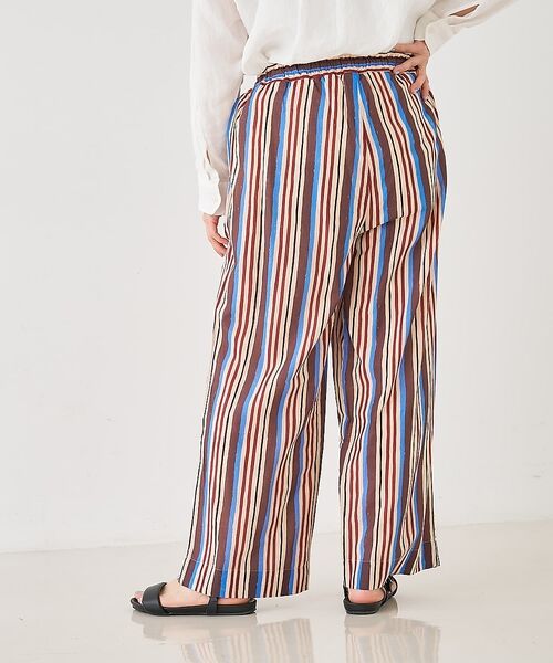 collex / コレックス その他パンツ | ブロックプリント ユラギ ストライフパンツ【予約】 | 詳細18