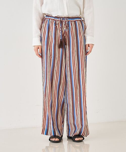 collex / コレックス その他パンツ | ブロックプリント ユラギ ストライフパンツ【予約】 | 詳細19