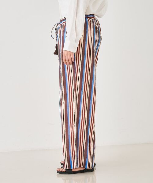 collex / コレックス その他パンツ | ブロックプリント ユラギ ストライフパンツ【予約】 | 詳細20