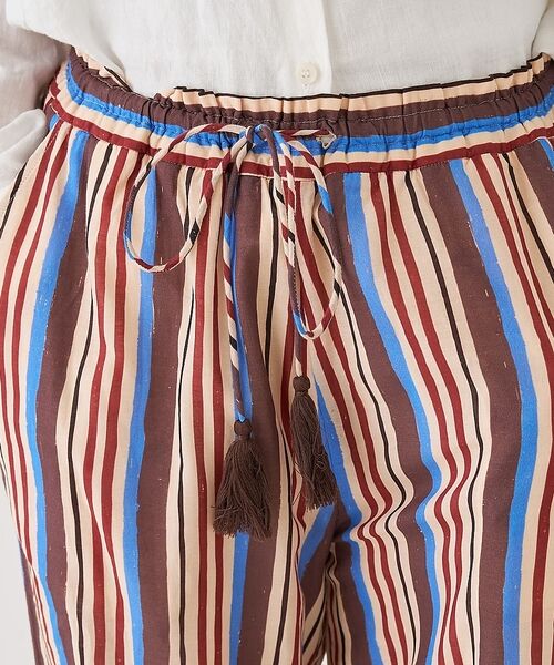 collex / コレックス その他パンツ | ブロックプリント ユラギ ストライフパンツ【予約】 | 詳細23