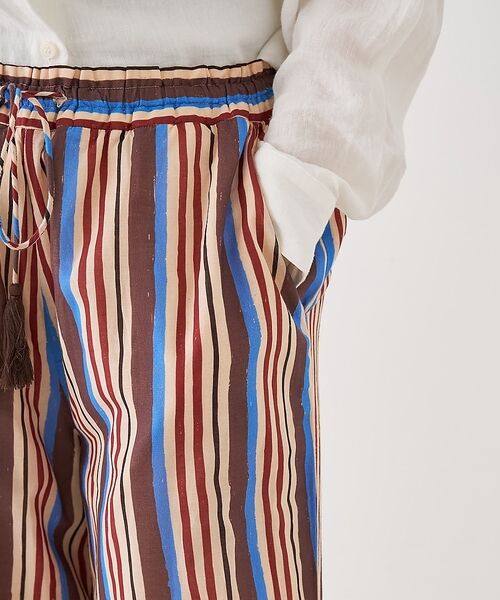 collex / コレックス その他パンツ | ブロックプリント ユラギ ストライフパンツ【予約】 | 詳細24