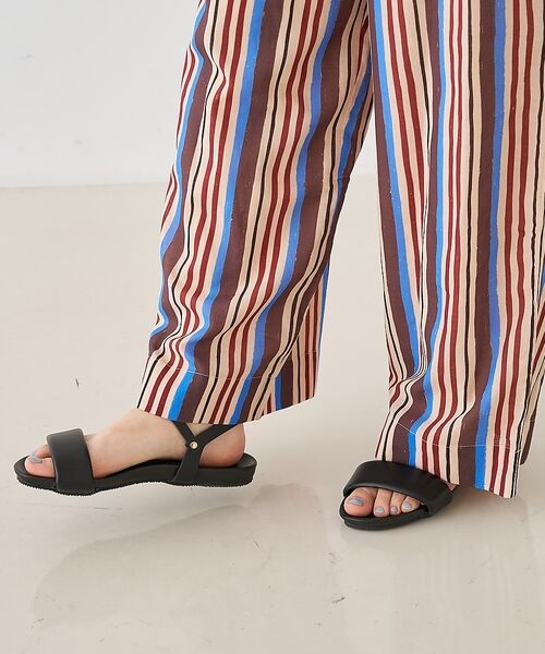 collex / コレックス その他パンツ | ブロックプリント ユラギ ストライフパンツ | 詳細30