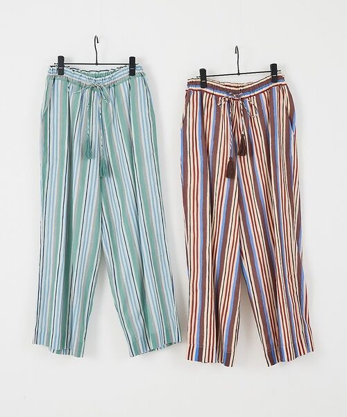 collex / コレックス その他パンツ | ブロックプリント ユラギ ストライフパンツ【予約】 | 詳細15