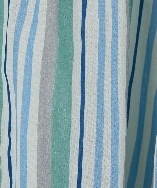 collex / コレックス ワンピース | ブロックプリント ユラギストライプ 2WAYワンピース【予約】 | 詳細21