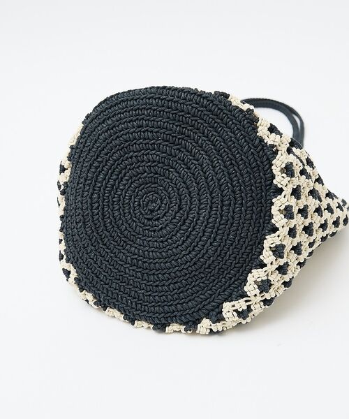 collex / コレックス かごバック | 【ANANS】SMALL マクラメワックスコードミックストートバッグ【予約】 | 詳細12