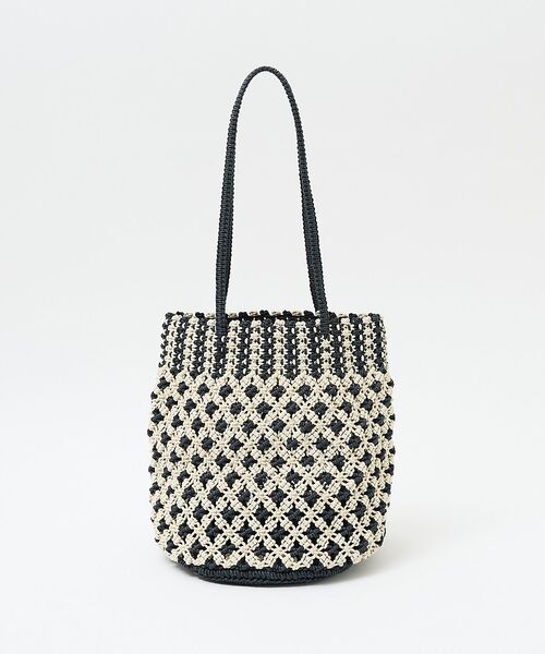 collex / コレックス かごバック | 【ANANS】SMALL マクラメワックスコードミックストートバッグ【予約】 | 詳細9