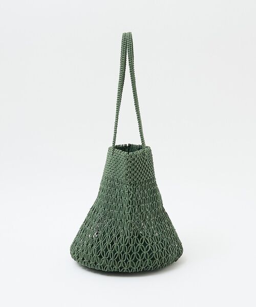collex / コレックス かごバック | 【ANANS】SMALL マクラメトートバッグ　グリーン【予約】 | 詳細6
