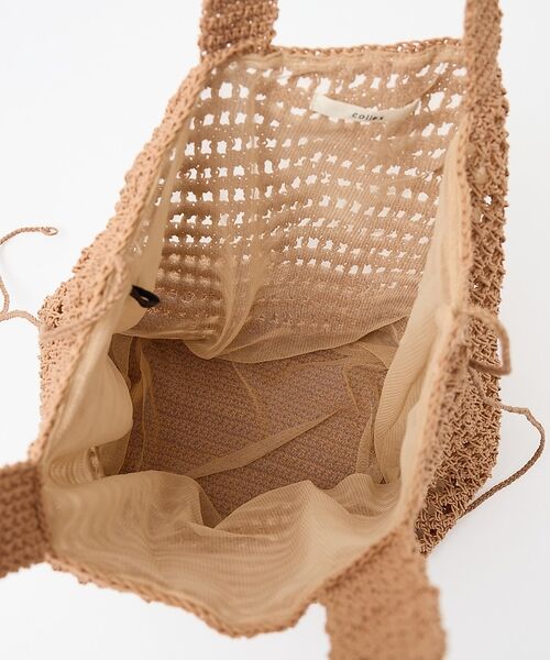 collex / コレックス エコバッグ | 【ANANS】LARGE クロシェトートバッグ【予約】 | 詳細18