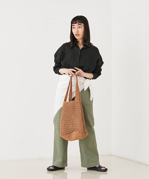 collex / コレックス エコバッグ | 【ANANS】LARGE クロシェトートバッグ【予約】 | 詳細4