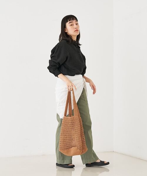 collex / コレックス エコバッグ | 【ANANS】LARGE クロシェトートバッグ【予約】 | 詳細5