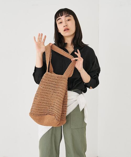 collex / コレックス エコバッグ | 【ANANS】LARGE クロシェトートバッグ【予約】 | 詳細6