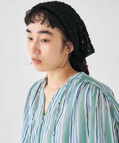 collex / コレックス マフラー・ショール・スヌード・ストール | ブークレーヤーンニットレースストール【予約】