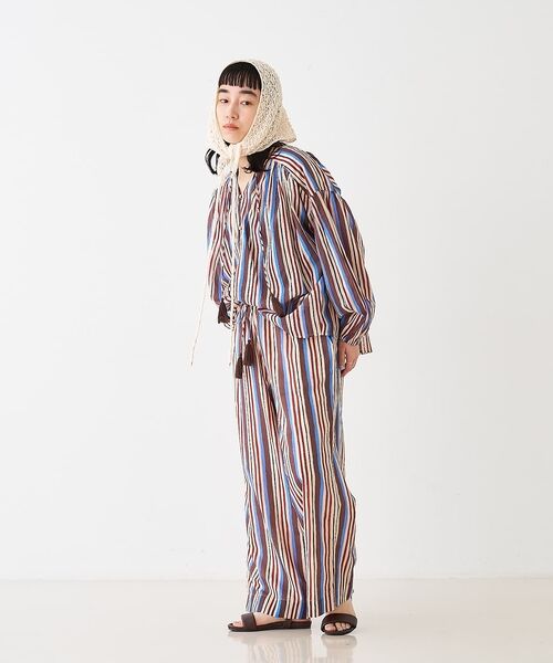 collex / コレックス マフラー・ショール・スヌード・ストール | ブークレーヤーンニットレースストール【予約】 | 詳細11