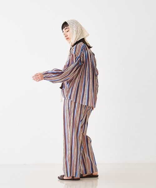 collex / コレックス マフラー・ショール・スヌード・ストール | ブークレーヤーンニットレースストール【予約】 | 詳細12