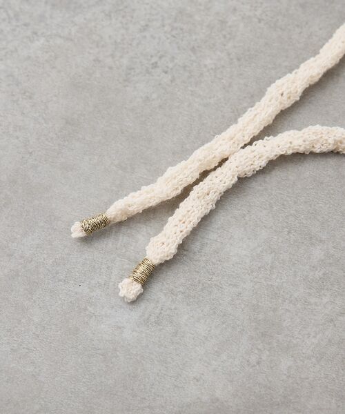 collex / コレックス マフラー・ショール・スヌード・ストール | ブークレーヤーンニットレースストール【予約】 | 詳細17