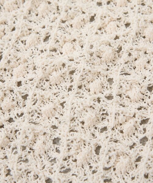 collex / コレックス マフラー・ショール・スヌード・ストール | ブークレーヤーンニットレースストール【予約】 | 詳細19