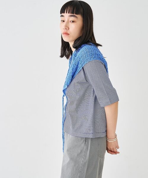 collex / コレックス マフラー・ショール・スヌード・ストール | ブークレーヤーンニットレースストール【予約】 | 詳細28