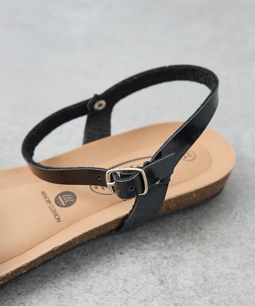 collex / コレックス サンダル | 【WEB限定】【PLAKTON/プラクトン】アンクルストラップフラットサンダル【 | 詳細10