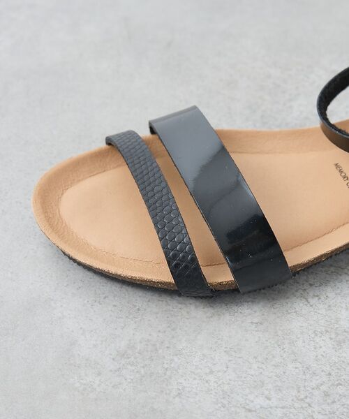 collex / コレックス サンダル | 【WEB限定】【PLAKTON/プラクトン】アンクルストラップフラットサンダル【 | 詳細12