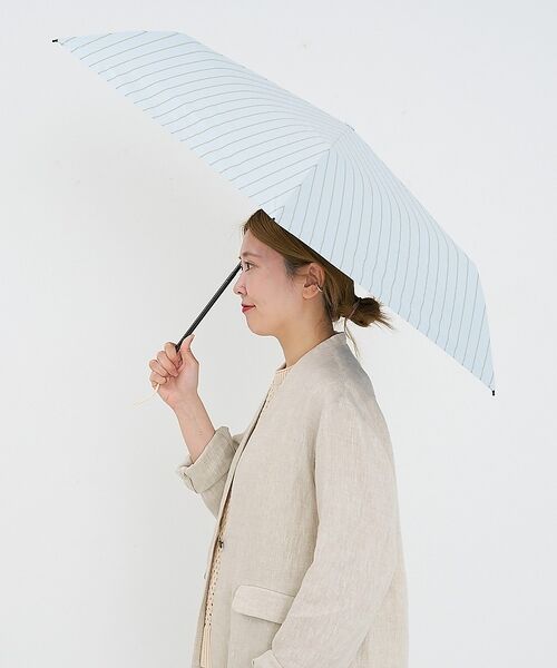 collex / コレックス 傘 | 日傘 ストライプ 晴雨兼用 折りたたみ傘 ALL IN UMBRELLA【ass | 詳細3