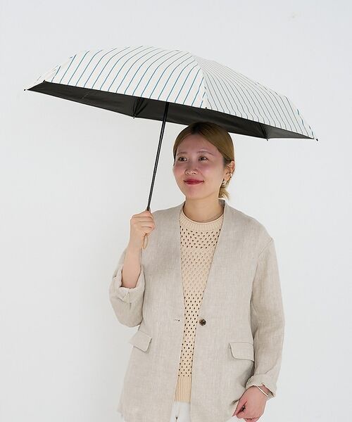 collex / コレックス 傘 | 日傘 ストライプ 晴雨兼用 折りたたみ傘 ALL IN UMBRELLA【ass | 詳細6