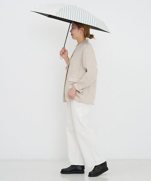 collex / コレックス 傘 | 日傘 ストライプ 晴雨兼用 折りたたみ傘 ALL IN UMBRELLA【ass | 詳細10