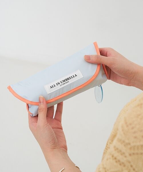 collex / コレックス 傘 | 日傘 パイピング ポーチ付き 晴雨兼用 折りたたみ傘【assa】【WEB限定】 | 詳細7