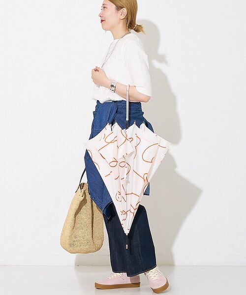 collex / コレックス 傘 | 雨傘 マーカー柄 耐風 ジャンプ傘 晴雨兼用 長傘【assa】【WEB限定】 | 詳細8