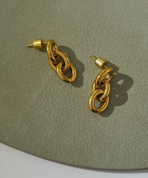 collex / コレックス ピアス・イヤリング | 【dignif】【金属アレルギー対応】ピアス　Bold Chain（ゴールド）