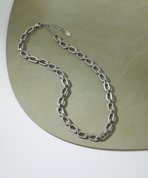 collex / コレックス ネックレス・ペンダント・チョーカー | 【dignif】【金属アレルギー対応】ネックレス　Flat Link（シルバー）