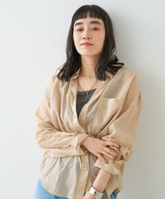 collex / コレックス シャツ・ブラウス | エアリーローンオーバーシャツ【予約】