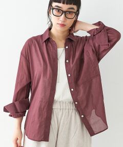 collex / コレックス シャツ・ブラウス | エアリーローンオーバーシャツ【予約】