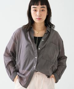 collex / コレックス シャツ・ブラウス | エアリーローンオーバーシャツ【予約】