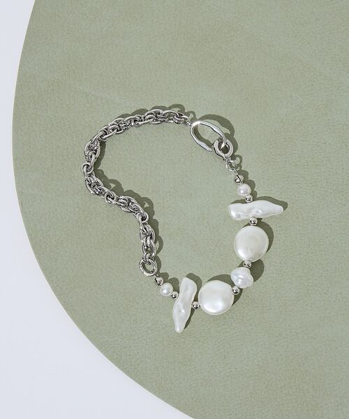 collex / コレックス ブレスレット・バングル | 【dignif】【金属アレルギー対応】ブレスレット　Pearl Link（シルバー）