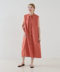 collex / コレックス ワンピース | タックショルダーリネンコットンワンピース【予約】