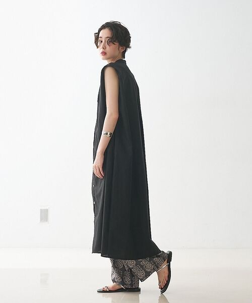 collex / コレックス ワンピース | タックショルダーリネンコットンワンピース【予約】 | 詳細18