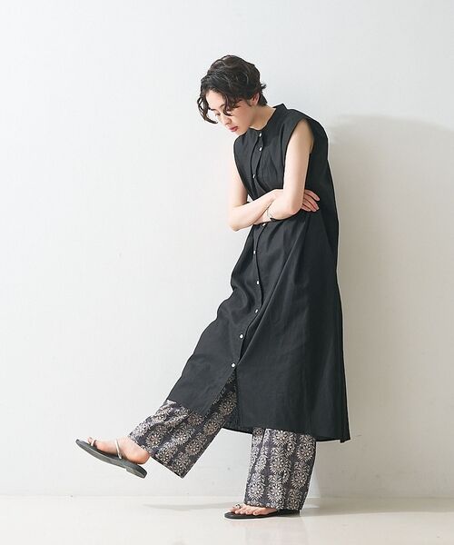 collex / コレックス ワンピース | タックショルダーリネンコットンワンピース【予約】 | 詳細7