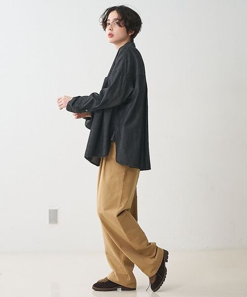 collex / コレックス チノ・ワークパンツ | ルーズテーパード チノパンツ【予約】 | 詳細2
