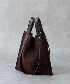 collex / コレックス トートバッグ | 【WEB限定】【別注】【BEAURE/ヴュレ】スエードカウレザー2WAYハンドル