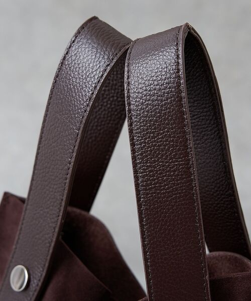 collex / コレックス トートバッグ | 【WEB限定】【別注】【BEAURE/ヴュレ】スエードカウレザー2WAYハンドル | 詳細15