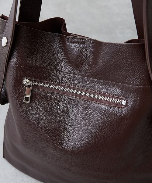 collex / コレックス トートバッグ | 【WEB限定】【別注】【BEAURE/ヴュレ】スエードカウレザー2WAYハンドル | 詳細18
