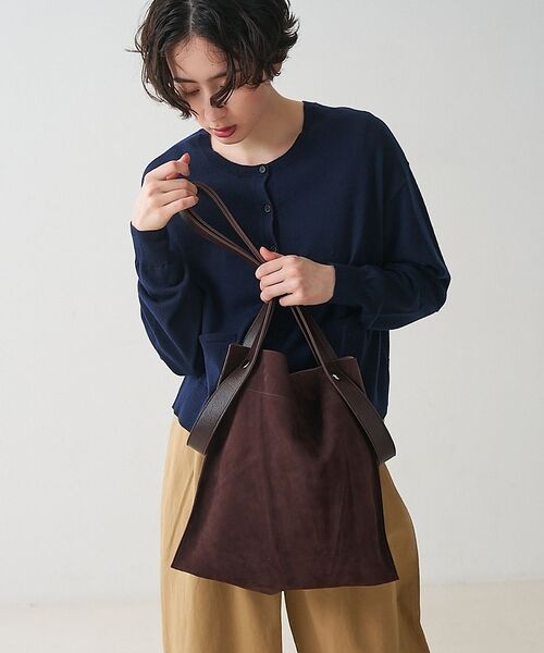 collex / コレックス トートバッグ | 【WEB限定】【別注】【BEAURE/ヴュレ】スエードカウレザー2WAYハンドル | 詳細8