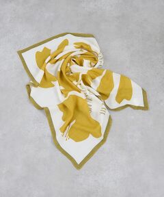 collex / コレックス バンダナ・スカーフ | Deco Flora ウールシルクスカーフ