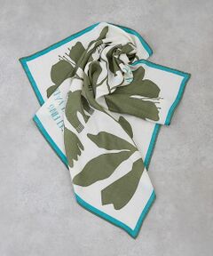 collex / コレックス バンダナ・スカーフ | Deco Flora ウールシルクスカーフ