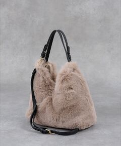 collex / コレックス ショルダーバッグ | 【WEB限定】【CACHELLIE】トライアングル ファー2WAYショルダーバッ