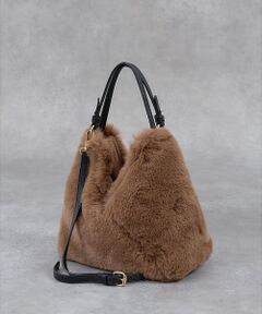 collex / コレックス ショルダーバッグ | 【WEB限定】【CACHELLIE】トライアングル ファー2WAYショルダーバッ