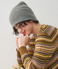 collex / コレックス ハット | 【 Ruben / ルーベン 】ANGORA LAKED BEANIE ニットビ