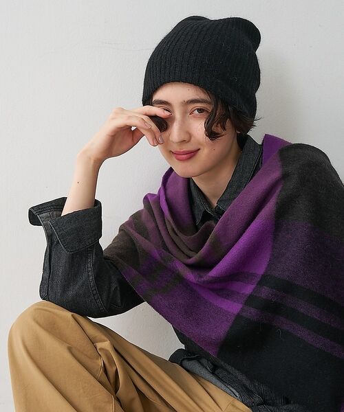 collex / コレックス ハット | 【 Ruben / ルーベン 】ANGORA LAKED BEANIE ニットビ | 詳細1