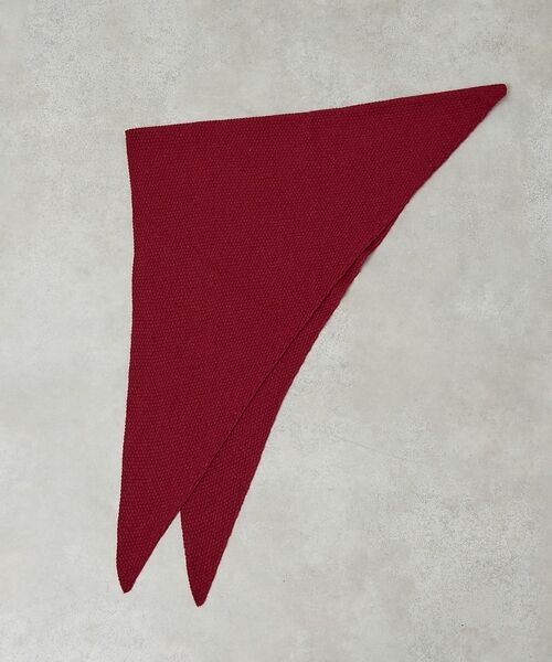 collex / コレックス マフラー・ショール・スヌード・ストール | 【WEB限定】【WILLIAM BRUNTON】TRIANGLE SCARF | 詳細12